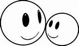 Emoticon Emoticons Understands Feelings Circle sketch template