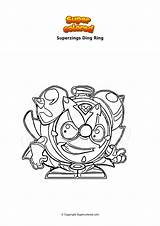 Superzings Colorare Ding Supercolored Beat Disegni sketch template
