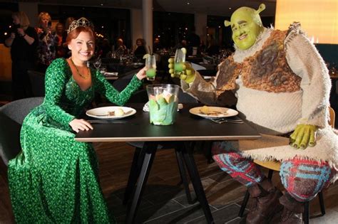 Shrek And Princess Fiona Enjoy A Pre Valentines Day Date At The Lowry