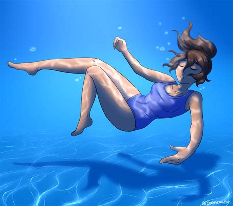 floating underwater pose nel