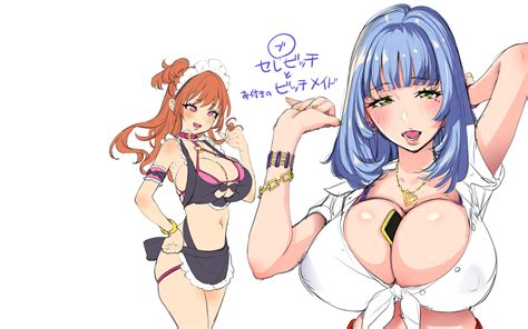 wallpaper anime girls hentai sketches big boobs