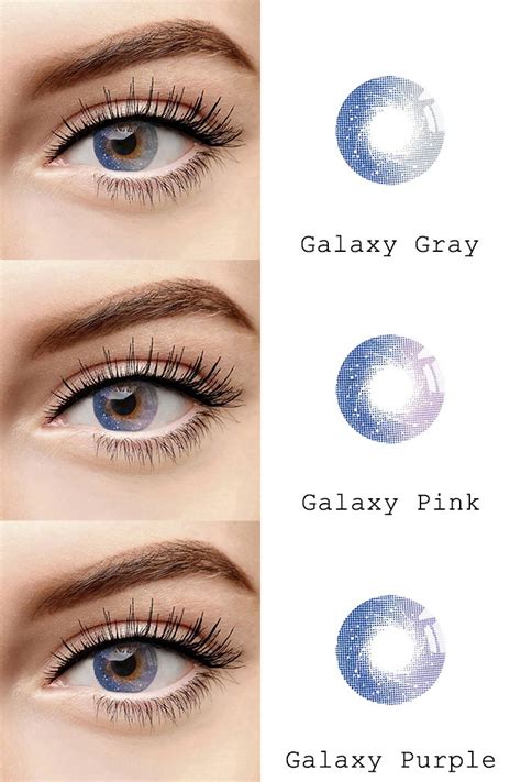 microeyelensescom colored contact lenses  shop galaxy series
