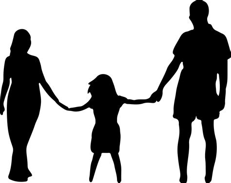 mother daughter father clipart clipground