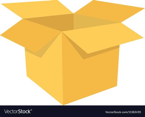 open box icon royalty  vector image vectorstock