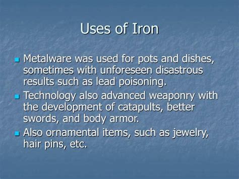 iron age powerpoint  id
