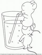 Coloring Drinking Water Kids Pages Rat Both Para Printable Designlooter Popular Colorir 53kb sketch template