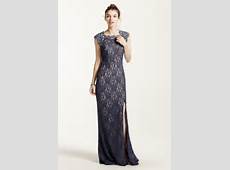 Long Lace Cap Sleeve Prom Dress with Keyhole Back Style 3329MT4D