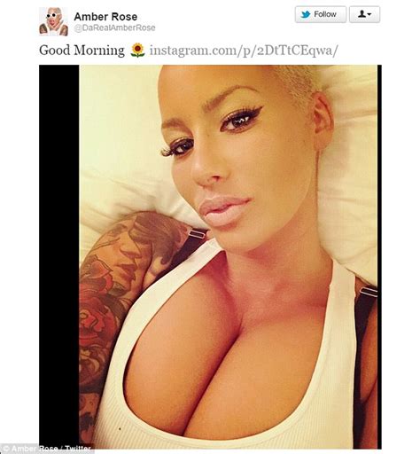 Amber Rose Shows Off Cleavage In As More Scenes From Sister Code Are