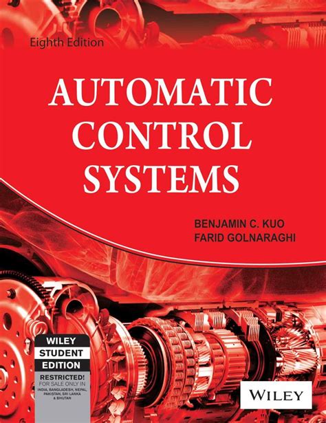 automatic control systems  cd  edition buy automatic control systems  cd