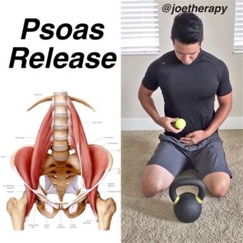 Psoasrelease With Images Psoas Release Psoas Stretch