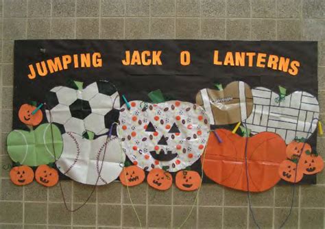 Halloween Bulletin Boards And Lesson Plan Ideas For Pe