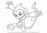 Monferno Coloring Pages Pokemon Draw Drawing Infernape Step Getcolorings Printable sketch template