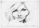 Kirsten Dunst Caricature sketch template