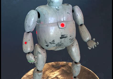 Fat Robot Cgtrader