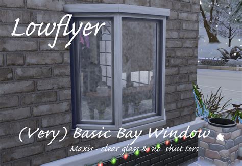 mod  sims  basic bay window