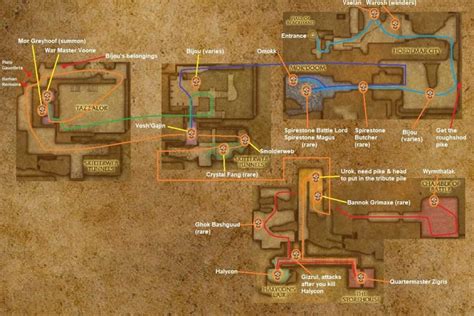 Wow Classic Dungeon Maps For Tanks Lead Your Party To