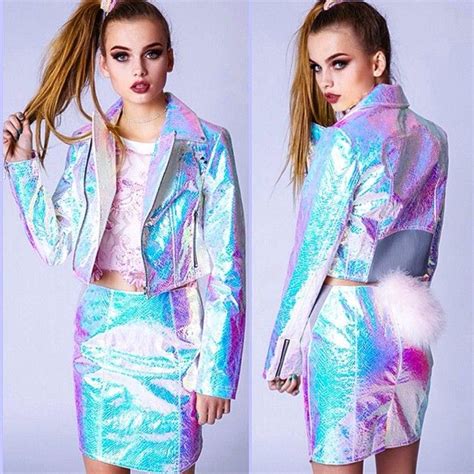 holographic trens holographic fashion fashion weird fashion