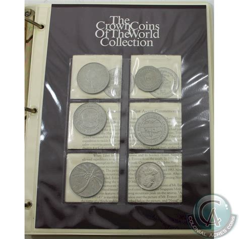 calhouns collectors society   historic crown coins   world collection  delux