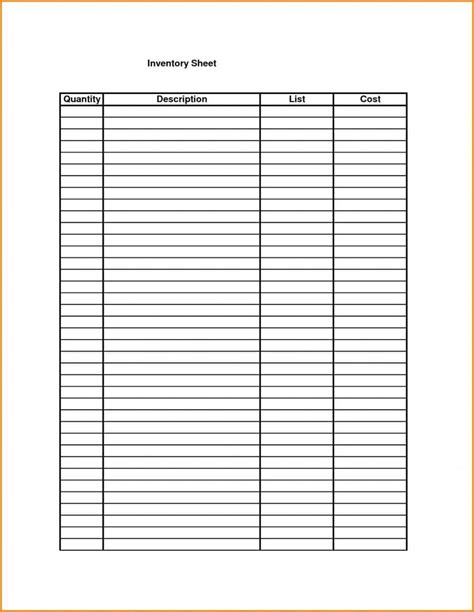 printable spreadsheet forms   printable spreadsheet