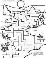 Moses Puzzle Ark Covenant Coloring School Maze Craftingthewordofgod Bibel Passover Kindergottesdienst Geschichten Mose Mazes Wilderness Moises Getcolorings Ot Bulrushes Sonntagsschule sketch template