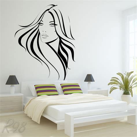 Sexy Girl S Woman S Lady S Beautiful Face Large Wall Art Decal Vinyl