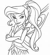 Coloring Vidia Fairy Disney Pixie Drawings Designlooter Color 669px 81kb Netart sketch template