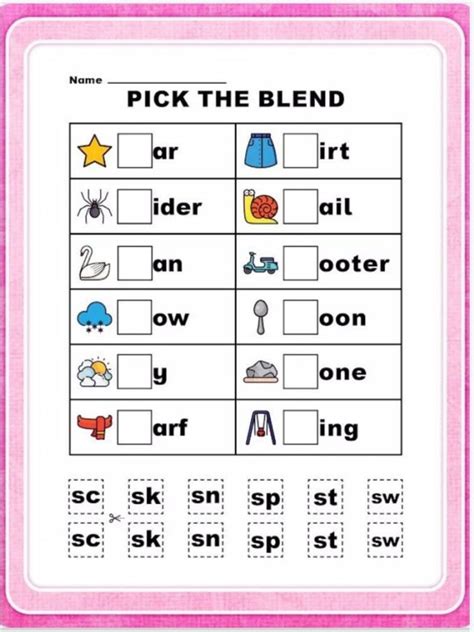 grade english worksheets worksheets  kindergarten