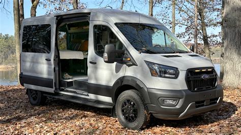 ford transit trail   rv blank canvas  embracing vanlife