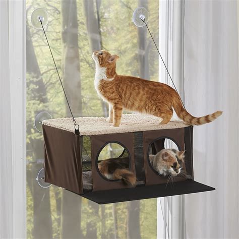 The Cat S Windowed Penthouse Hammacher Schlemmer