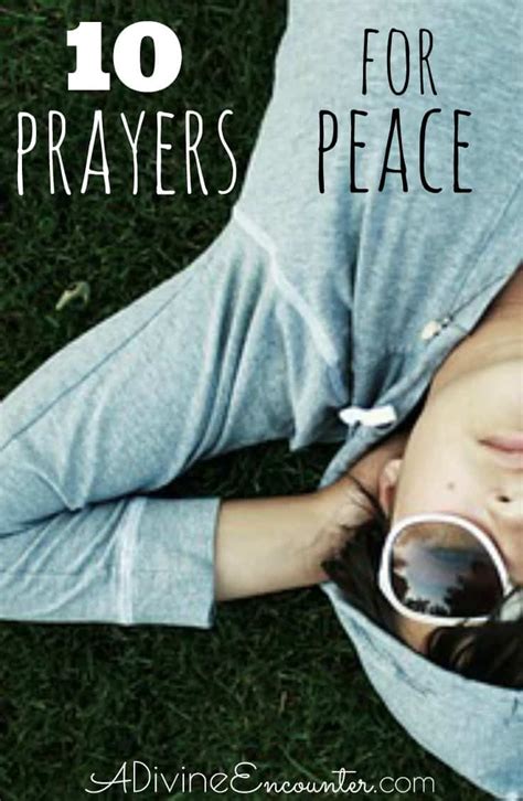 prayer  peace  biblical prayers