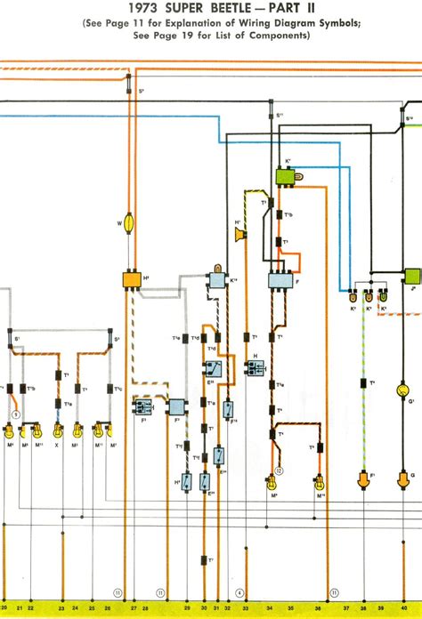 thesamba type  wiring diagrams  vw beetle wiring diagram wiring diagram