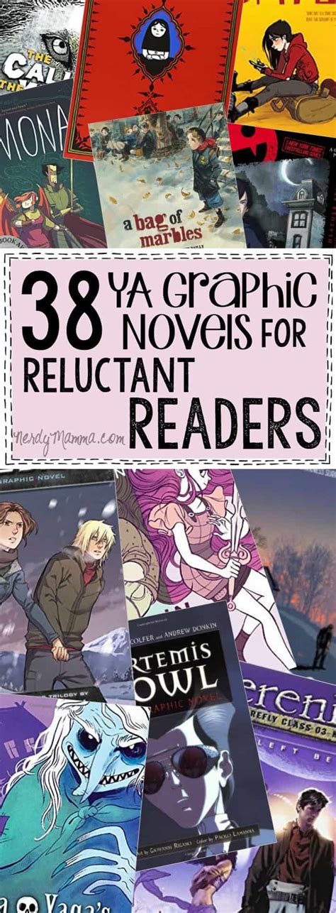 ya graphic novels  reluctant readers  boys girls  love