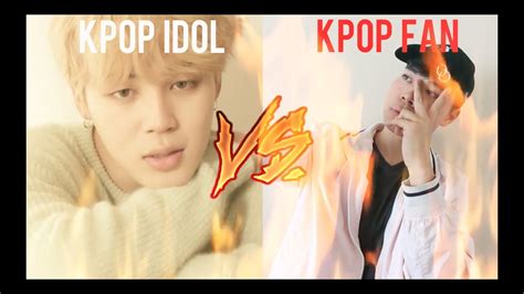 kpop idols vs kpop fans youtube