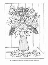 Coloring Pages Flower Dover Choose Board Paintings Great Own Color sketch template