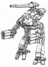 Marauder Classics Robot Sci Fi Mad 3r Mech Coloring Warhammer Robots  Concept Soldier Sarna Battlemech Battlemechs List Unit Battle sketch template