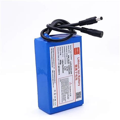 universal rechargeable small  volt battery  volt thium ion battery packah  medical