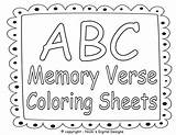 Coloring Bible Pages Verse Memory Abc Sheets Toddlers Etsy Verses Alphabet Kids Preschool Printable Gospel Spanish Children Library Clipart Choose sketch template