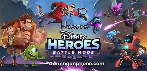 heroes  disney heroes battle mode gamingonphone