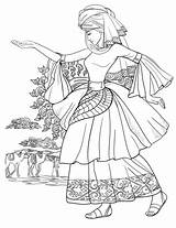 Hmong Coloring Drawing Pages Adults Getdrawings sketch template