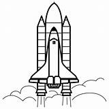 Colorare Espaciales Naves Spaziali Transbordador Foguete Shuttle Navicelle Astronavi Espacial Razzi Pintar Nasa Spaziale Spaceship Trasporti sketch template