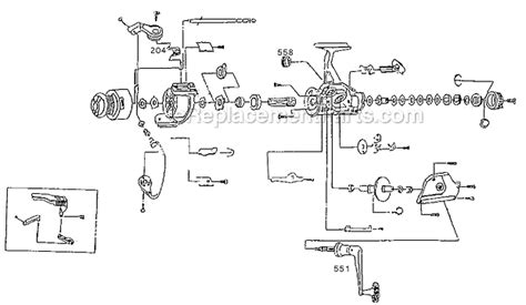 shakespeare usp parts list  diagram ereplacementpartscom