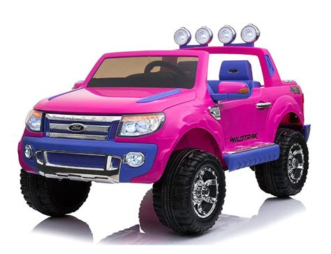 licensed ford ranger premium  kids electric jeep special pink