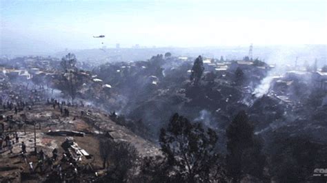 drone footage showing  aftermath   fire   heartbreaking
