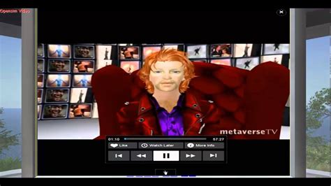 video player  opensim youtube