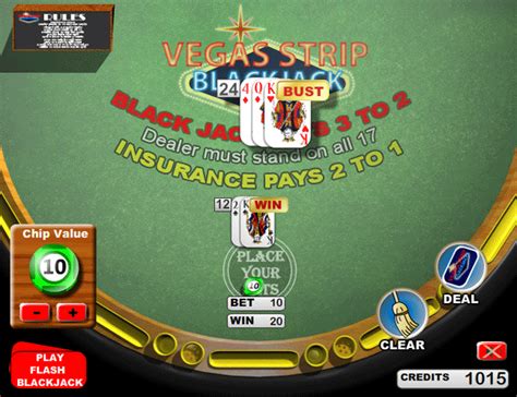 free blackjack game vegas strip blackjack