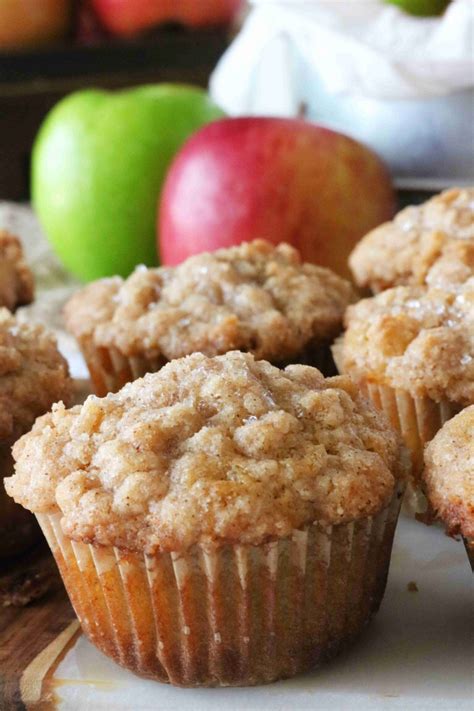 Apple Crumble Muffins Recipe Easy Apple Muffins Apple Crumble