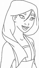Mulan Coloring Mushu Princesse sketch template
