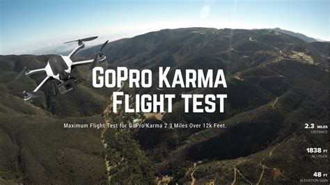 gopro karma max distance  miles youtube