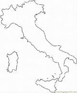 Italy Coloring Map Printable Pages Maps Kids Italian Flag Education Online Getdrawings Drawing Dibujo Italia Coloringhome sketch template