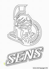 Coloring Vancouver Pages Canucks Hockey Goalie Divyajanani Logo sketch template